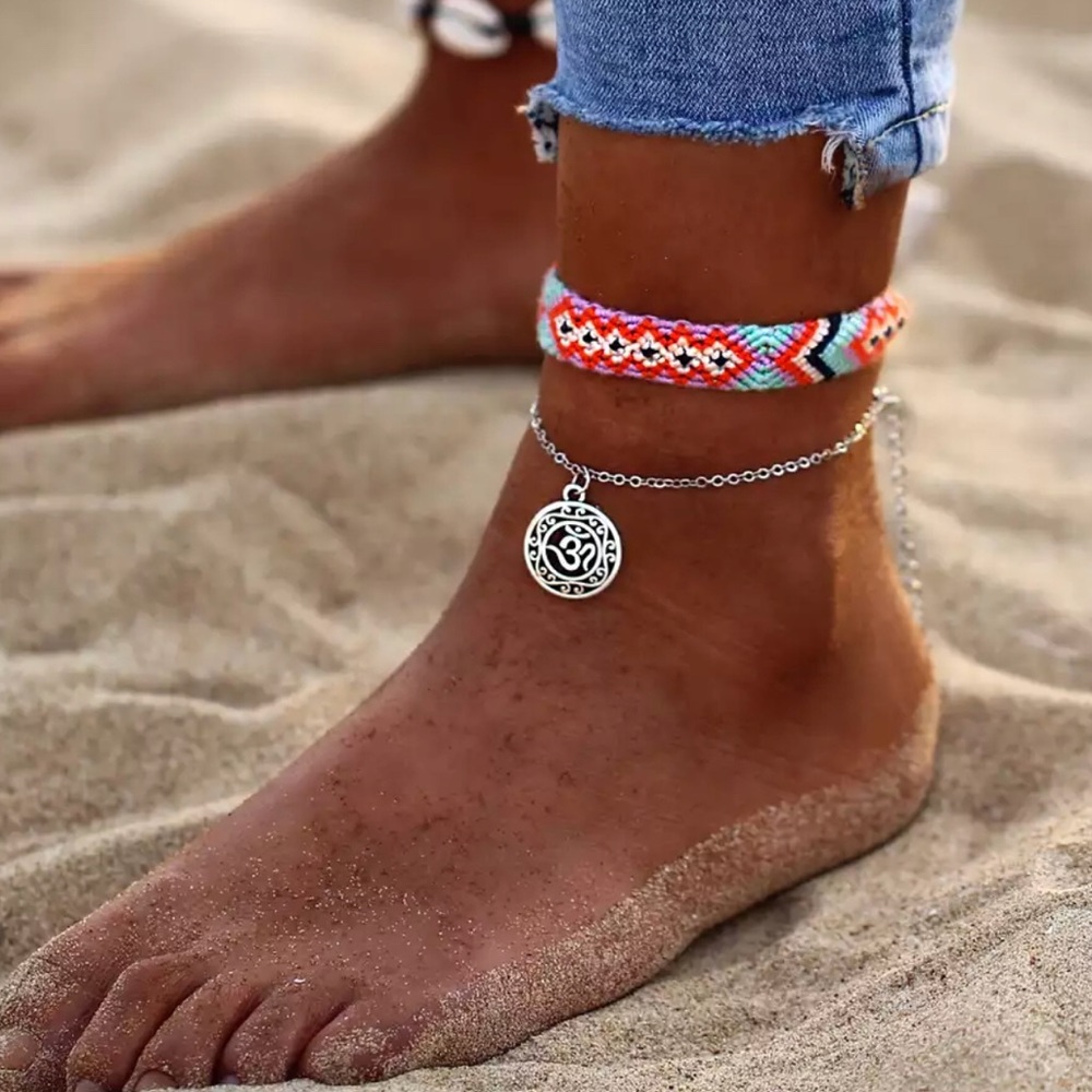 New Handmade Cotton Anklet Bracelets ☀️ 🌊